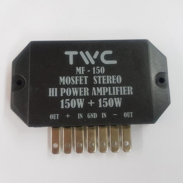 TWC MF-150 MOSFET STERIO 150W 150W HI POWER AMPLIFIER TECHNOLOGY BY JAPAN
