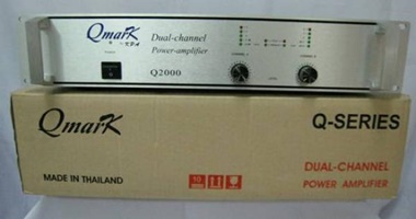 <ขยาย Q-2000,K.Power Power Amplifier Dual Channel Q-2000