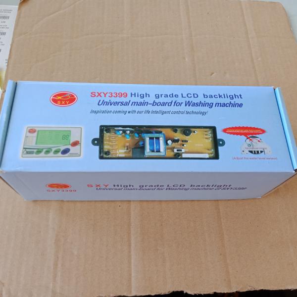 บอร์ดเครื่องซักผ้าเอนกประสงค์ SXY-3339 มีจอ กล่องฟ้า