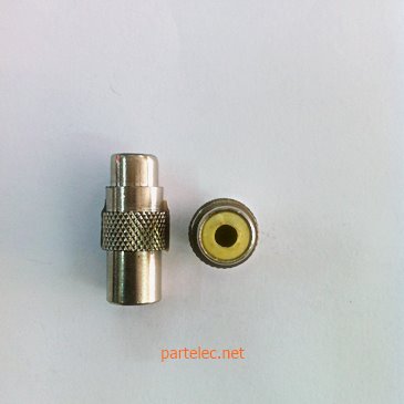 P.75 โอห์ม/RCA ต่อกลาง #16