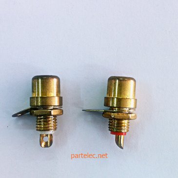 J.RCA ติดแท่น สีทอง เกลียวละเอียด #37