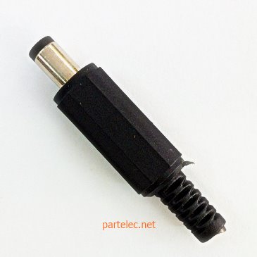 J.DC 2.1 มิล แกนสั้น ด้ามยาง