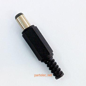 J.DC รูใหญ่ แกนสั้น ด้ามยาง