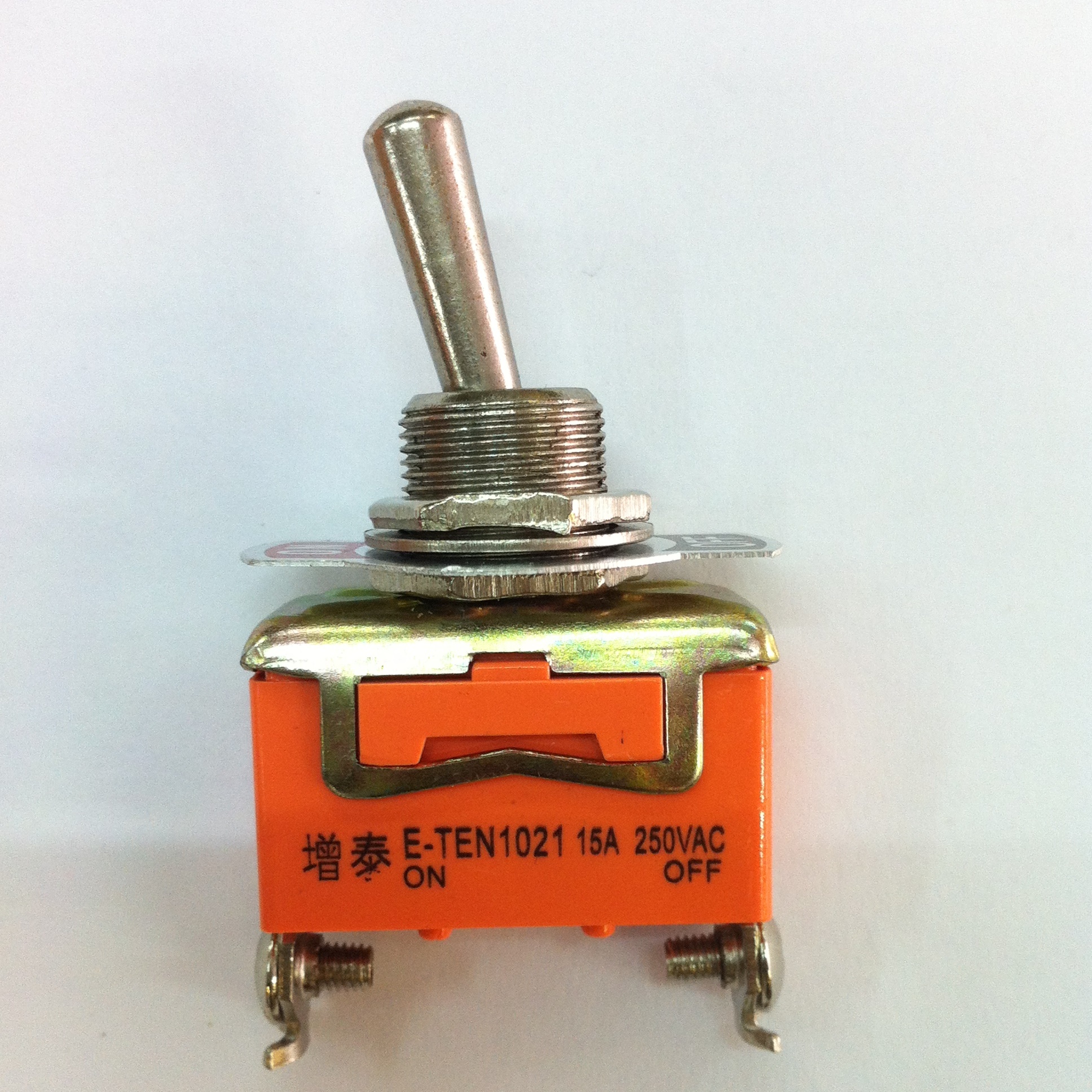 SW.โยก 2 ขา ขันน๊อต ON/OFF E-TEN1021