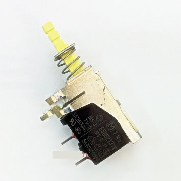 SW.TV 2 ขา แกนเหลือง แบบกด