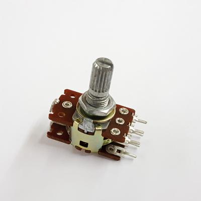 VL.AMP STER 6 ขา 100kB มีเซ็นเตอร์ แกนสั้น**