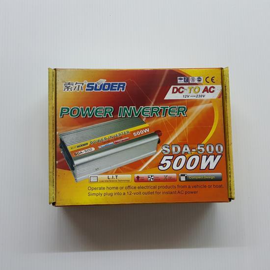 ตัวแปลงไฟ 12 V เป็น 220 V 500W