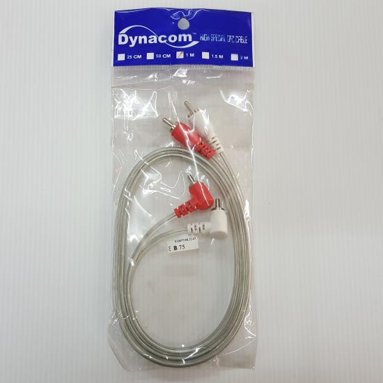 สาย RCA 4 หัว 1 เมตร DYNACOM