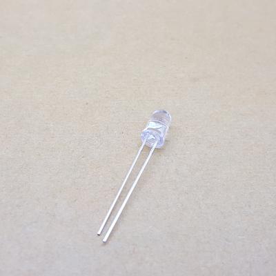 LED 5 มิล L-14 ซุปเปอร์ไบรท์ ขาวใส/แดง