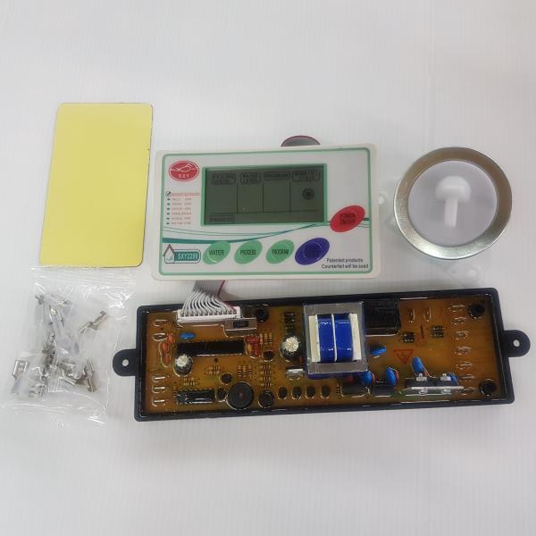 ชุดบอร์ดเครื่องซักผ้าอเนกประสงค์ มีจอ SXY-2299 กล่องเหลือง