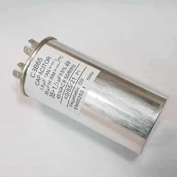 C.คอนเดนเซอร์แอร์ 35+1.5ไมโคร