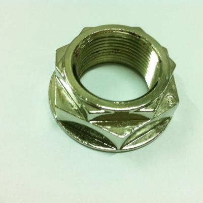 น๊อตสแตนเลสยึดคลัชเหล็กตัวหนา คอใหญ่