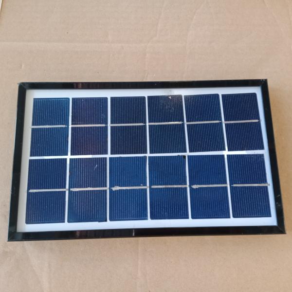 แผงโซล่าเซล 3W 6V