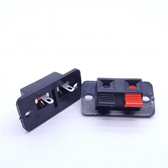 แท็ปลำโพง แดง-ดำ 2 Pin