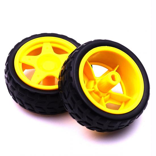 ชุดล้อ พร้อมมอเตอร์เกียร์ 2 ชุด