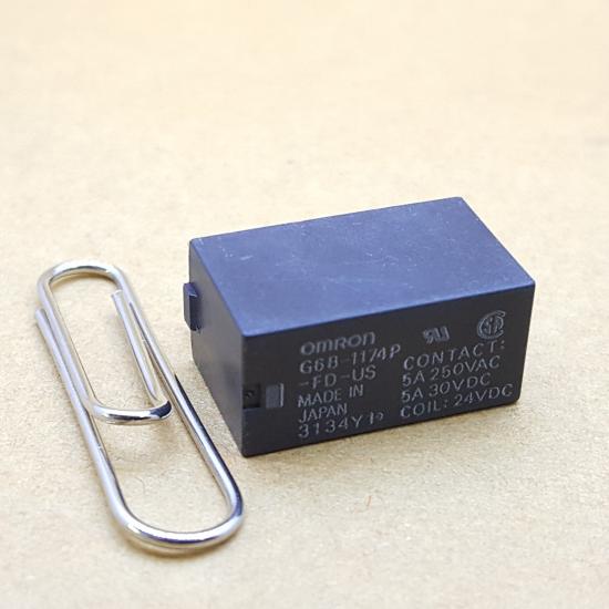 รีเลย์ OMRON G6B-1174P 24VDC 4ขา