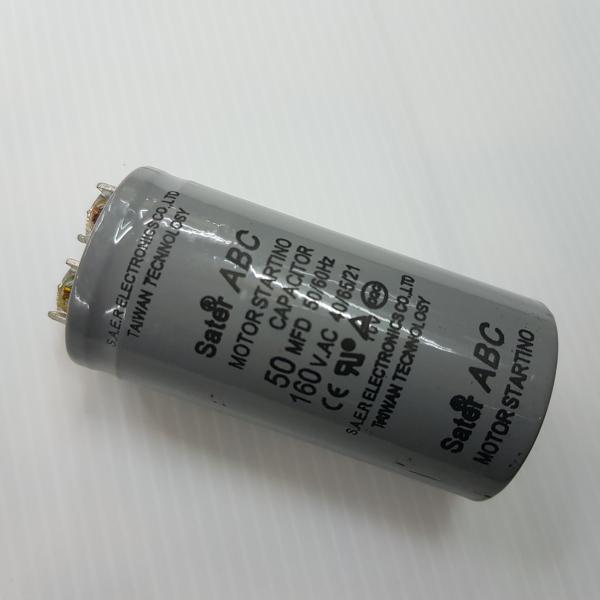 คอนเดนเซอร์ 50 ไมโคร 160V แบบเสียบ Capacitor  Motor Startino