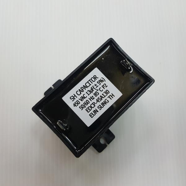 C.เครื่องซักผ้า 13uF 450VAC เหลี่ยม 2 ขา เสียบ(3)