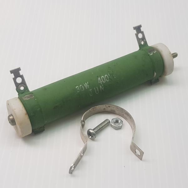 ตัวต้านทานแบบปรับค่าได้ 30W 0-400 โอห์ม Dummy Load 30W 0-400RJ