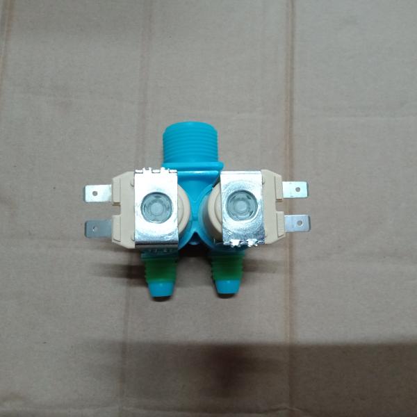 วาล์วน้ำเข้า samsung คู่ตัวฟ้าขาหันข้าง (4 แท้)