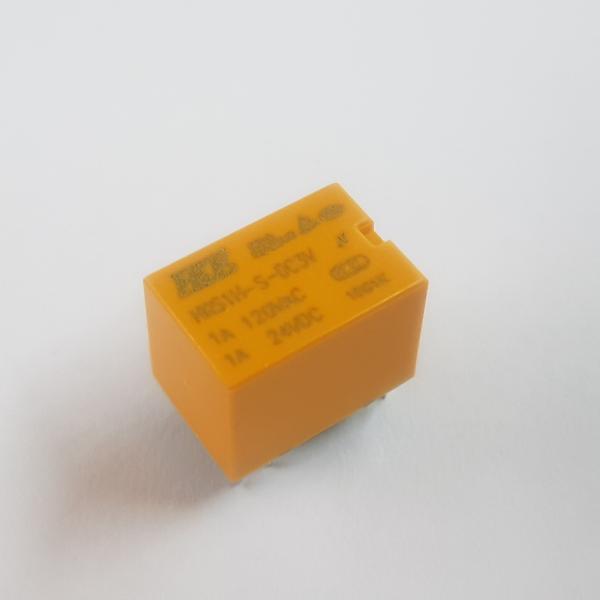 รีเลย์ RL-014 3VDC 1A 6ขา ขนาด 15x10x12 mm. (กxยxส)