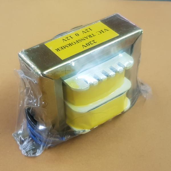 หม้อแปลง 1A (12-0-12 V)