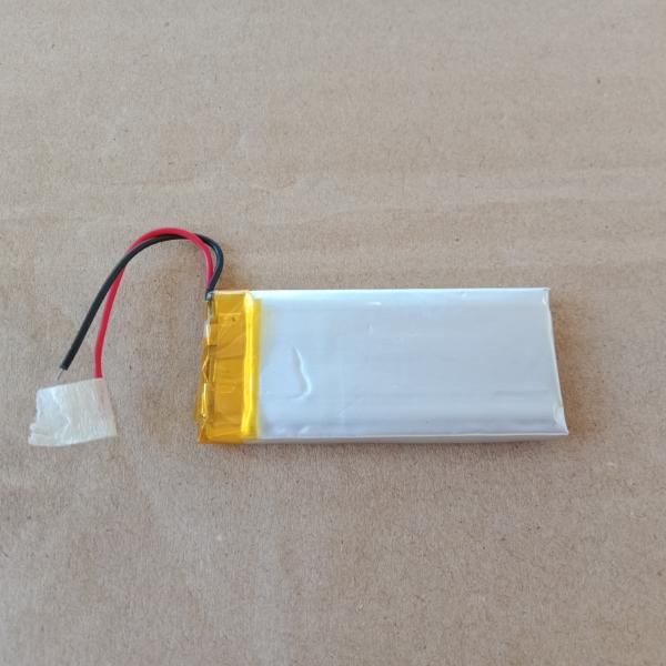 ถ่านชาร์จแบน 3.7V 500mA (04x20x48 mm.)