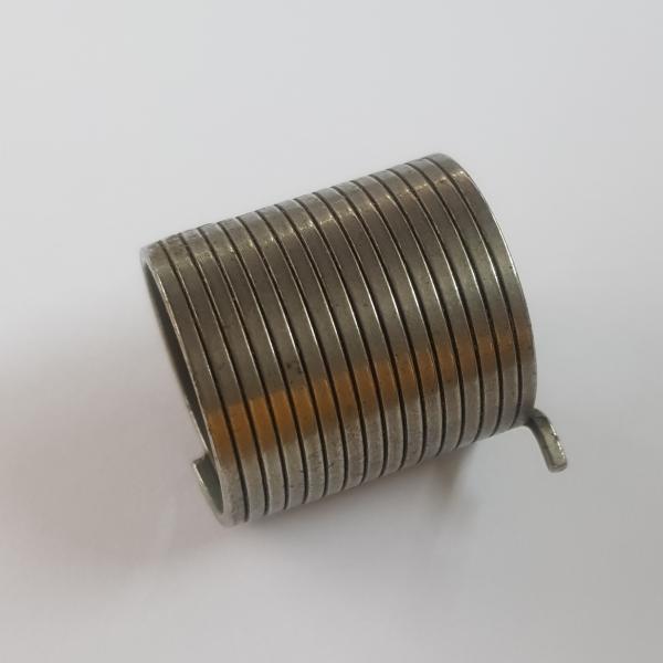 สปริงคลัชเบอร์ 10 วนซ้าย ยาว 25mm. ID=19mm. OD=21.7mm.