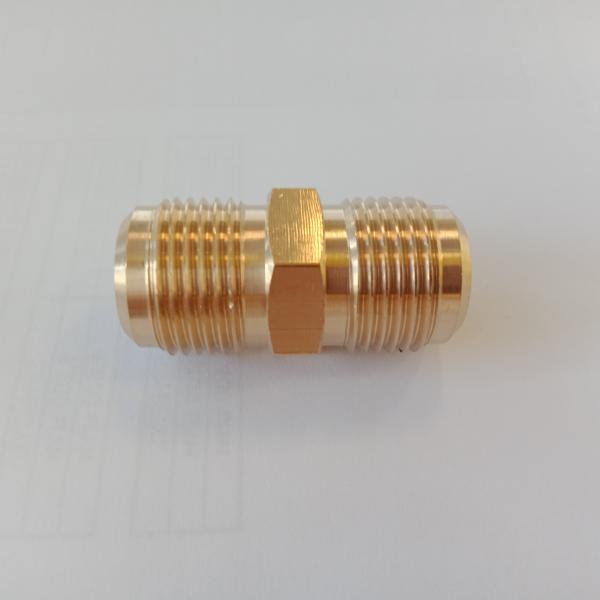 ยูเนี่ยนทองเหลือง ขนาด 5/8 เกลียว 2