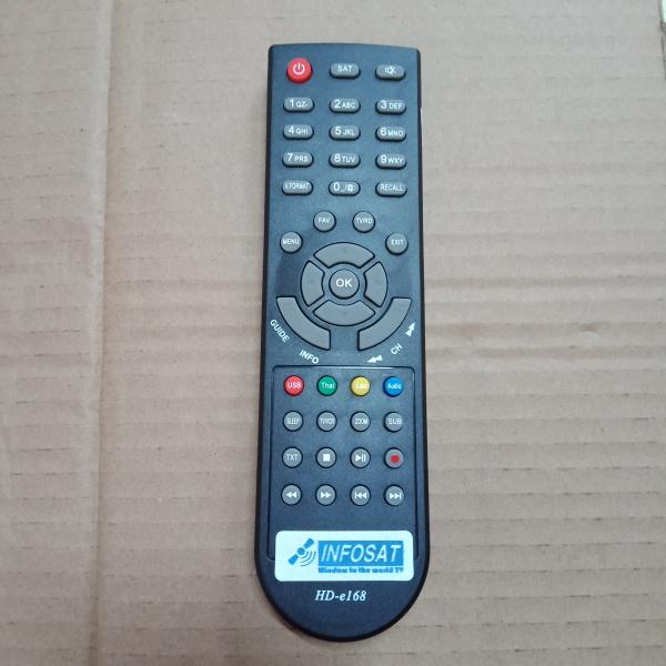 รีโมท INFOSAT HD-e168