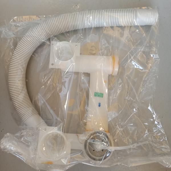 ชุดถ่ายน้ำทิ้งแท้ Samsung ถังคู่ พร้อมสาย