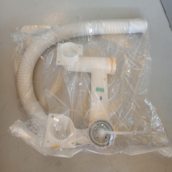 ชุดถ่ายน้ำทิ้งแท้ Samsung ถังคู่ พร้อมสาย