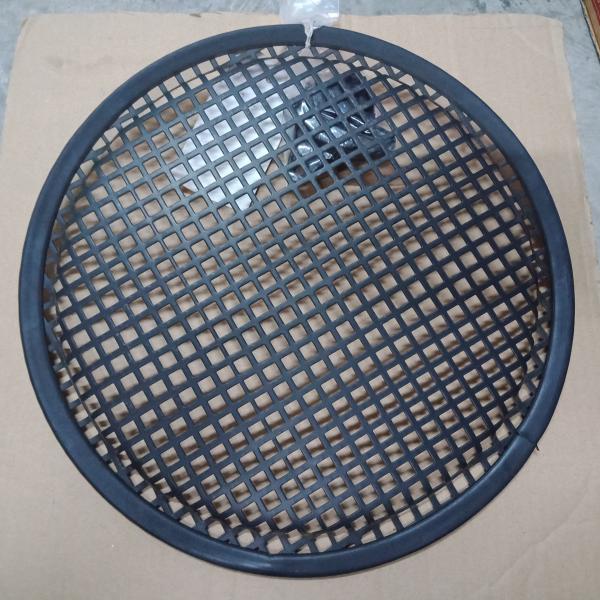 ตะแกรงลำโพง 12 เหล็กขอบยางมีหูจับ