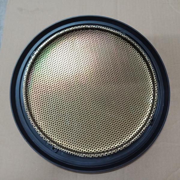 ตะแกรงลำโพง  10  เหล็กขอบพลาสติก