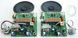 FK711 วิทยุรับ-ส่ง  27MHz พร้อมลำโพง(ชุดละ2เครื่อง)