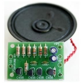 FK910 เตือนน้ำล้น พร้อมลำโพง