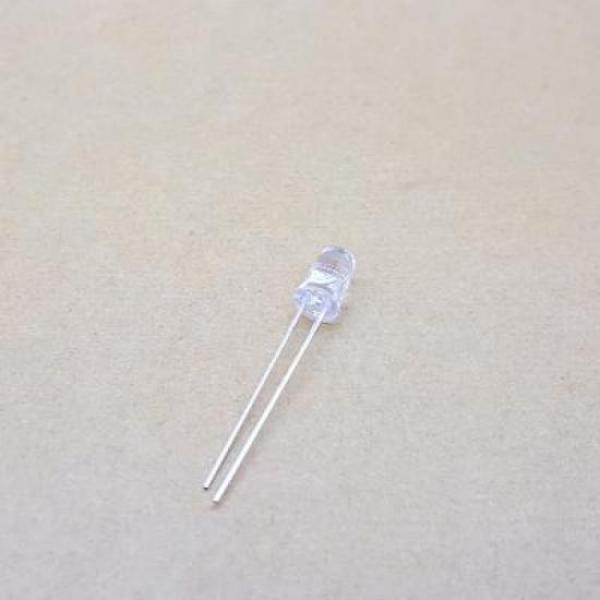 หลอดLED 5mm ขาวใส/แดง