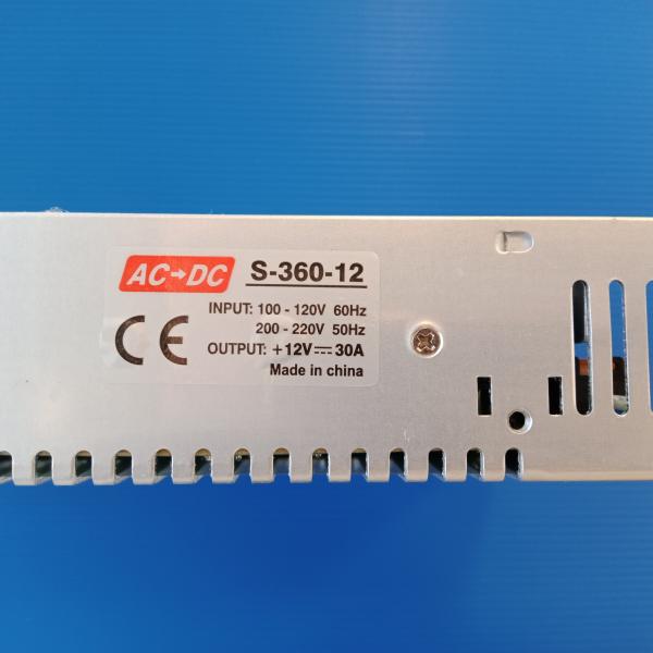 อะแด็ปเตอร์สวิทชิ่ง 12V 30A กล่องเหล็ก