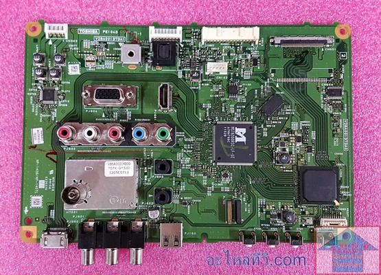 ยี่ห้อ TOSHIBA พาร์ทบอร์ด : V28A001373A1  เบอร์ T-CON : S100FAPC2LV0.2