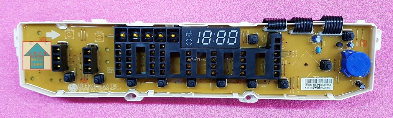 บอร์ด LG อะไหล่เครื่องซักผ้า  EBR80600403 : EBR80600407