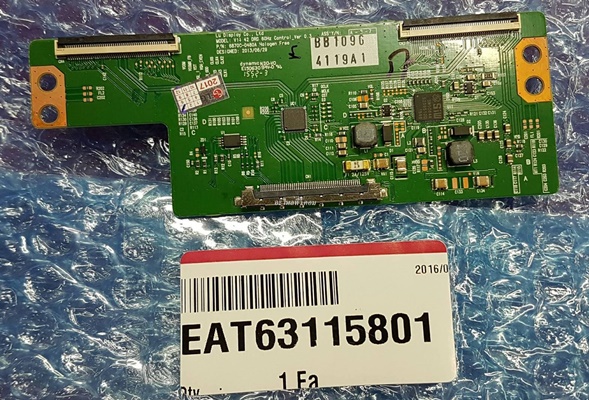 ยี่ห้อ LG T-CON รุ่น 42LF560T   พาร์ท EAT63115801 : 6870C-0480A