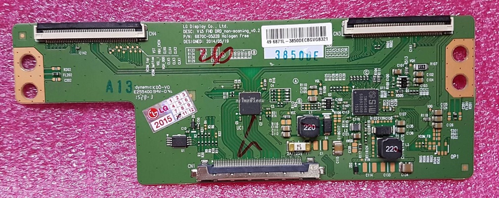 ยี่ห้อ LG T-CON  6870C-0532B