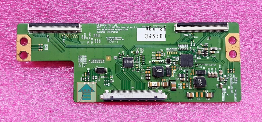 ยี่ห้อ LG T-CON(ทีคอน)   ใช้กับทีคอนLG 42 นิ้ว   พาร์ทบอร์ด 6870C-0480A