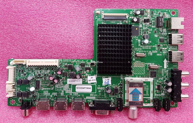 ยี่ห้อ Skyworth เมนบอร์ด รุ่น49E3000 :49E2000   พาร์ทบอร์ด5800-A8R30T-0P00   จอ-LC490DUY-SHA2  (จอLG)