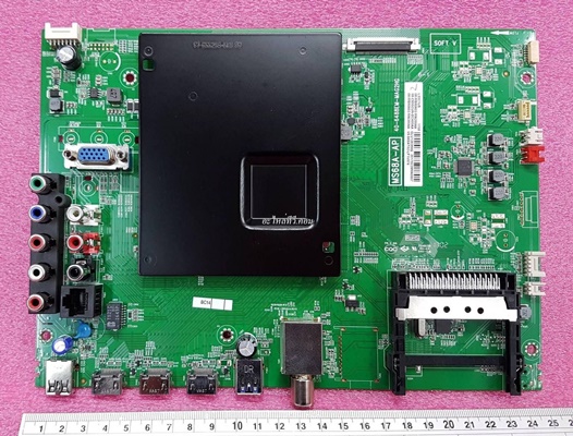 ยี่ห้อ TCL เมนบอร์ด รุ่นL55C1US   พาร์ทบอร์ด :40-6488EM-MAG2HG :MS68A-AP (ใช้กับ55นิ้ว 4K)