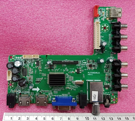 ยี่ห้อ POLYTRON เมนบอร์ด รุ่นPLD 32D700  พาร์ทบอร์ด :PLT59SV6.0   ทีบาร์สีน้ำเงิน พาร์ททีบาร์ C320AN02S4LV0.1