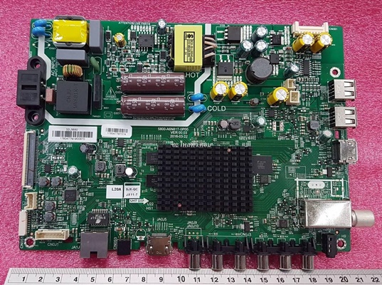 ยี่ห้อ TOSHIBA เมนบอร์ด รุ่น32L5650VT   พาร์ทบอร์ด :5800-A6N81T-0P00