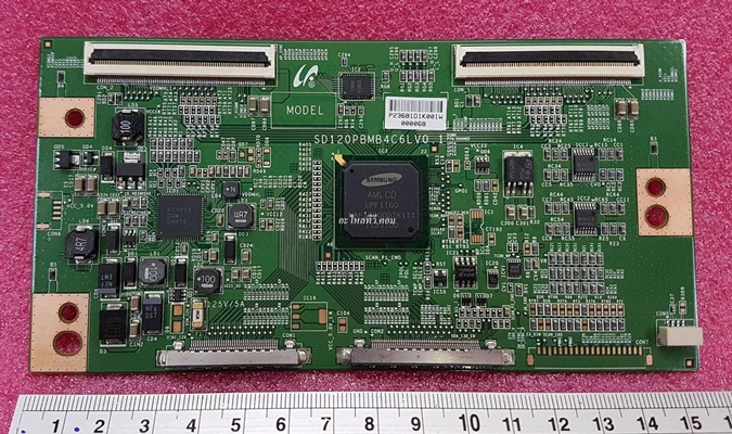 ยี่ห้อ TOSHIBA ทีคอน(T-CON) รุ่น46TL20T   พาร์ทบอร์ด :SD120PBMB4C6LV0.1