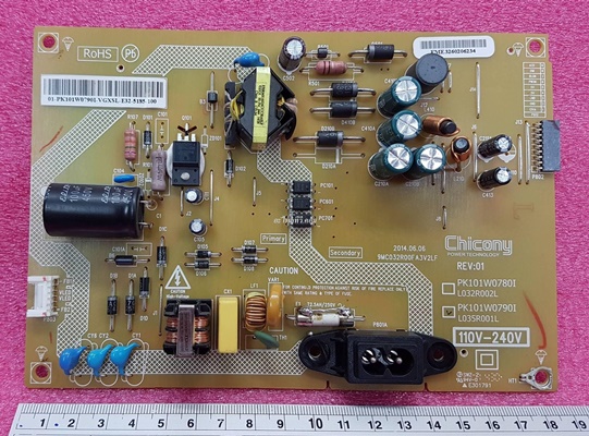 ยี่ห้อ TOSHIBA ซัพพลาย รุ่น23S2400VT  พาร์ทบอร์ด :PK101W0790I :L035R001L