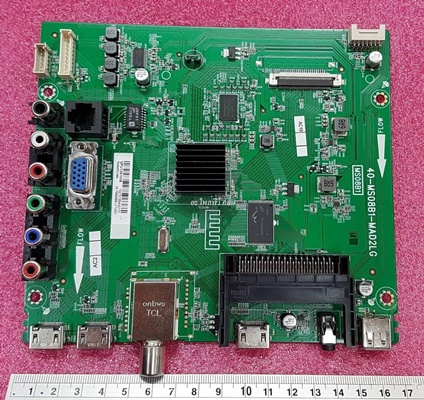 ยี่ห้อ TCL เมนบอร์ด 40-MS08B1-MAD2LG :MS08B1 :T8-55AP2Q-MA9